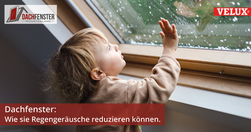 Dachfenster Münsterland - Regen auf Dachfenstern